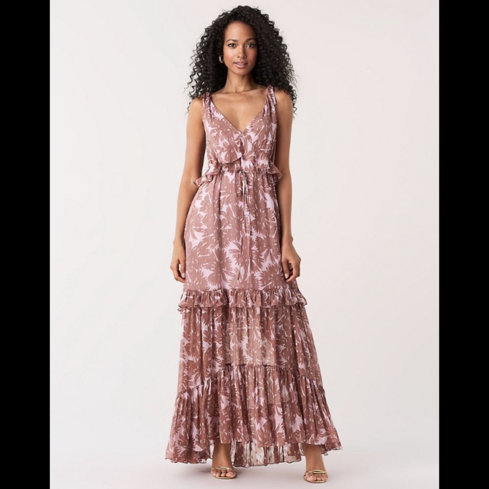 Diane von Furstenberg Misha ruffled silk dress